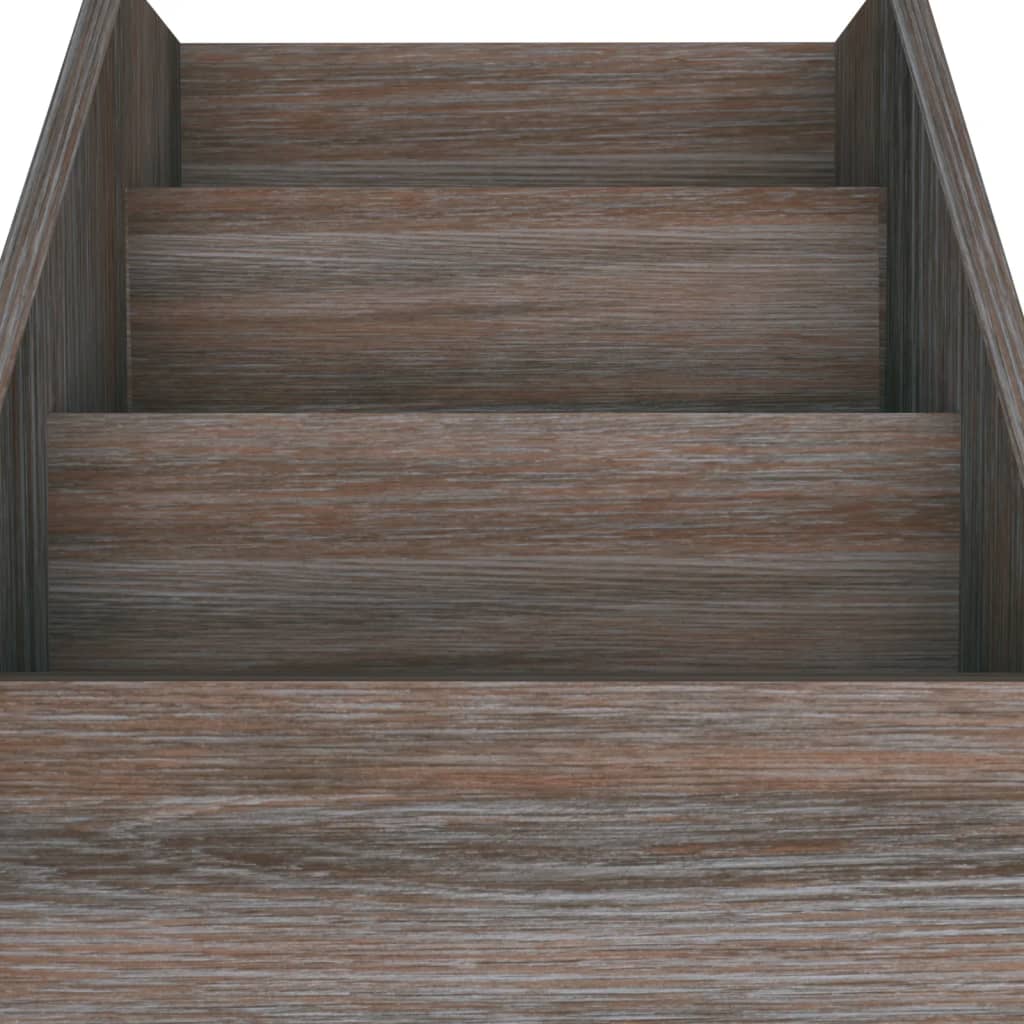 vidaXL Παιδική Ραφιέρα Περ. Γκρι/Sonoma Δρυς 71x30x78,5 εκ Επεξ. Ξύλο