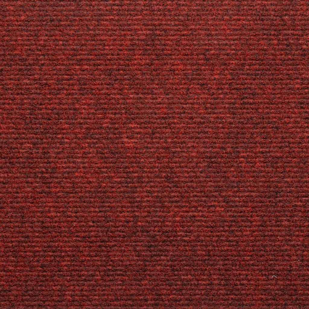 vidaXL Πατάκια Σκάλας Αυτοκόλλητα 15 τεμ. Κόκκινα 65x22,5x3,5 εκ.