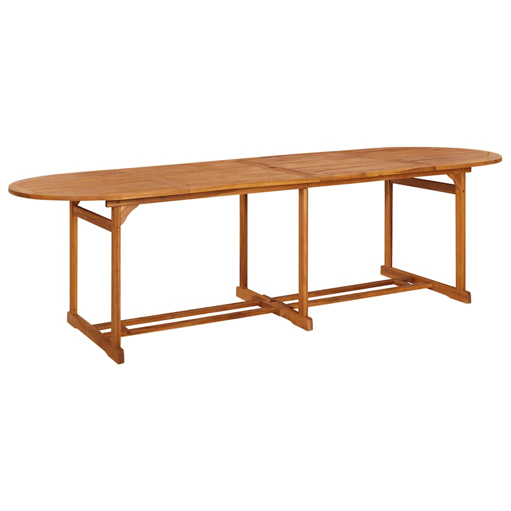 vidaXL Σετ Τραπεζαρίας Κήπου 13 Τεμαχίων 280x90x75 εκ. Μασίφ Ακακία