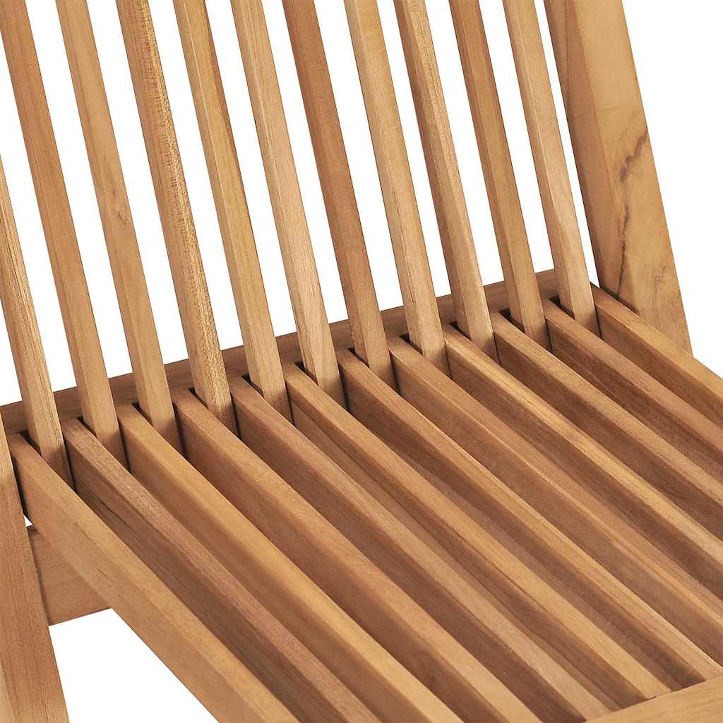vidaXL Σετ Τραπεζαρίας Κήπου 3 Τεμαχίων από Μασίφ Ξύλο Teak
