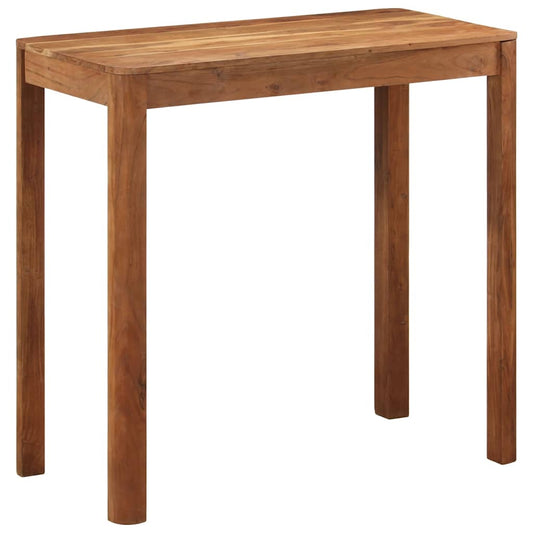 vidaXL Τραπέζι Μπαρ 110x55x106 εκ. Ξύλο Ακακίας με Μελί Φινίρισμα