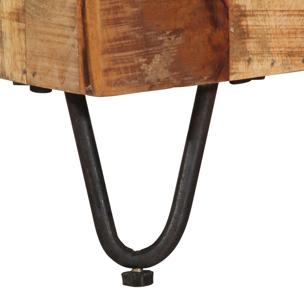 vidaXL Έπιπλο Τηλεόρασης 110 x 30 x 40 εκ. από Μασίφ Ξύλο Μάνγκο