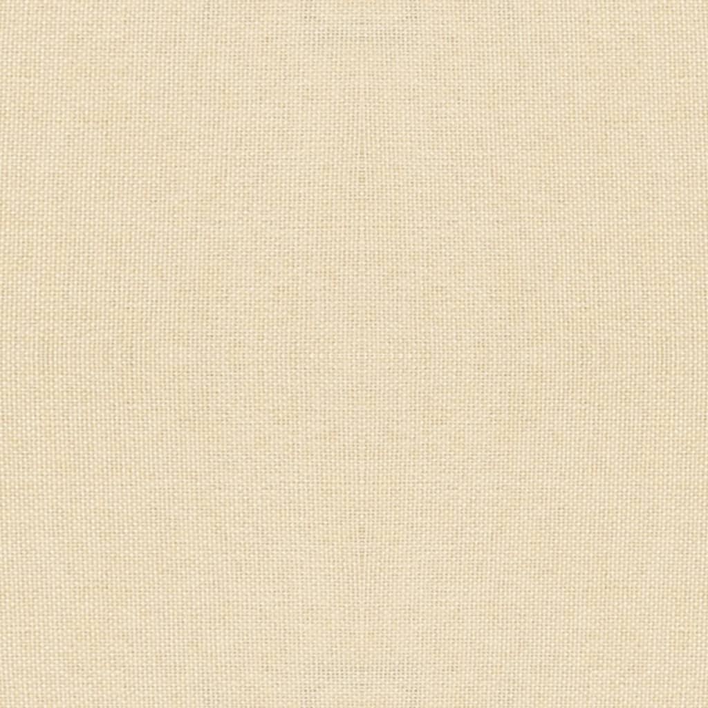 vidaXL Καρέκλες Τραπεζαρίας Περιστρεφόμενες 4 τεμ. Κρεμ Υφασμάτινες