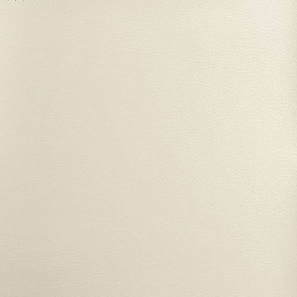 vidaXL Πολυθρόνα Ανακλινόμενη Λευκό από Συνθετικό Δέρμα