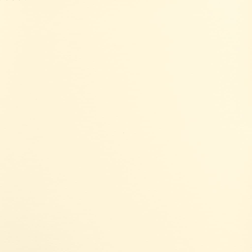 vidaXL Καρέκλες Τραπεζαρίας Περιστρεφόμενες 6 τεμ. Κρεμ Υφασμάτινες