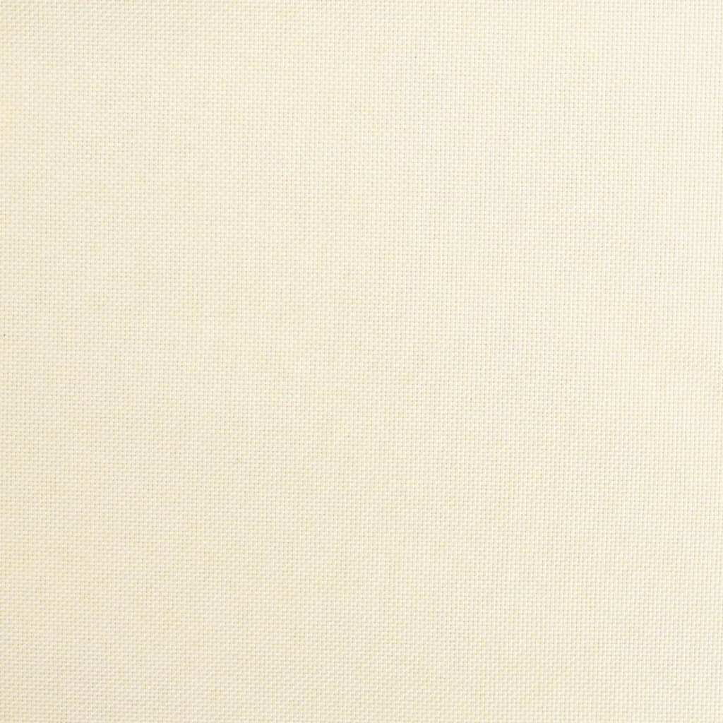 vidaXL Καρέκλα Τραπεζαρίας Περιστρεφόμενη Κρεμ Υφασμάτινη