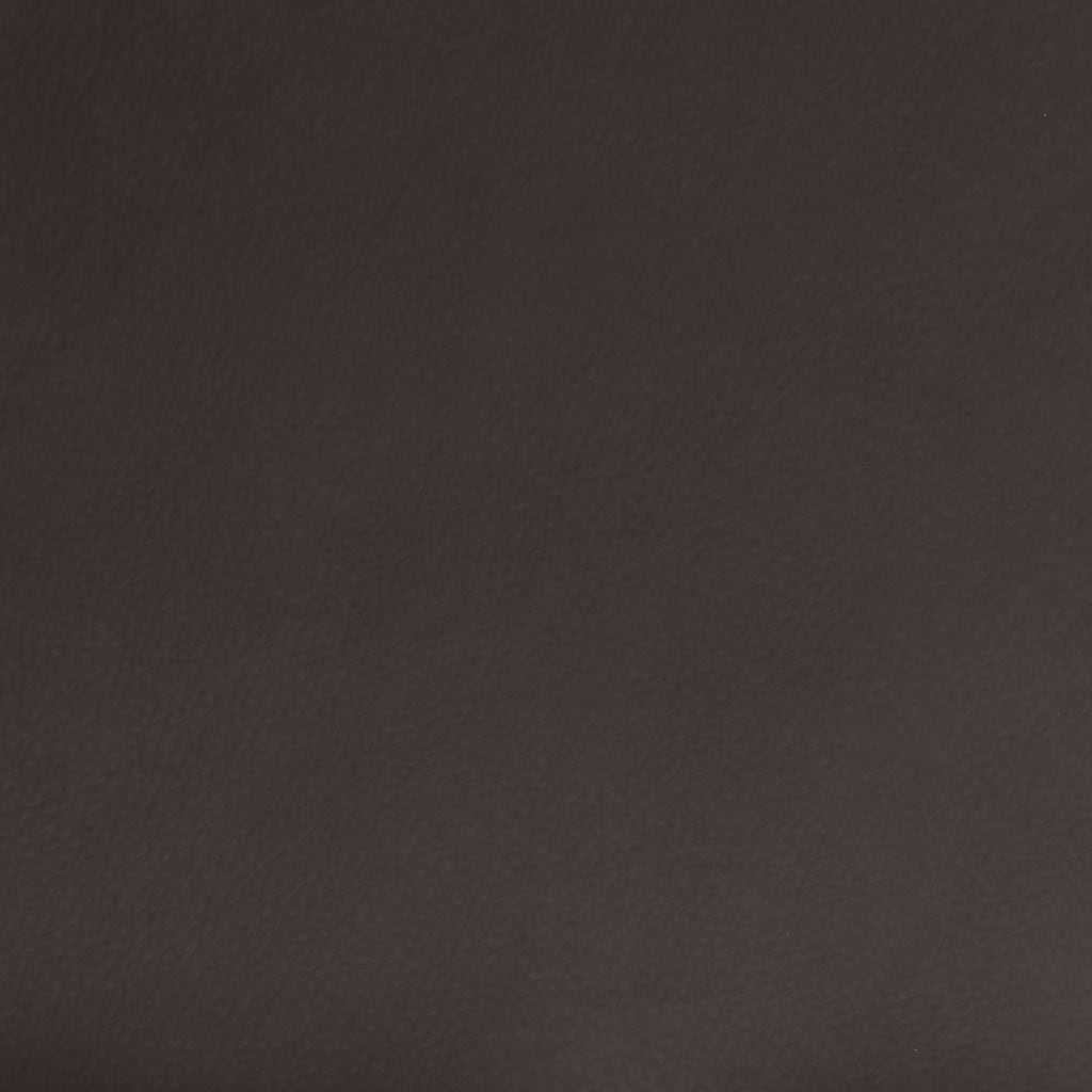 vidaXL Καρέκλα Τραπεζαρίας Περιστρεφόμενη Καφέ από Συνθετικό Δέρμα