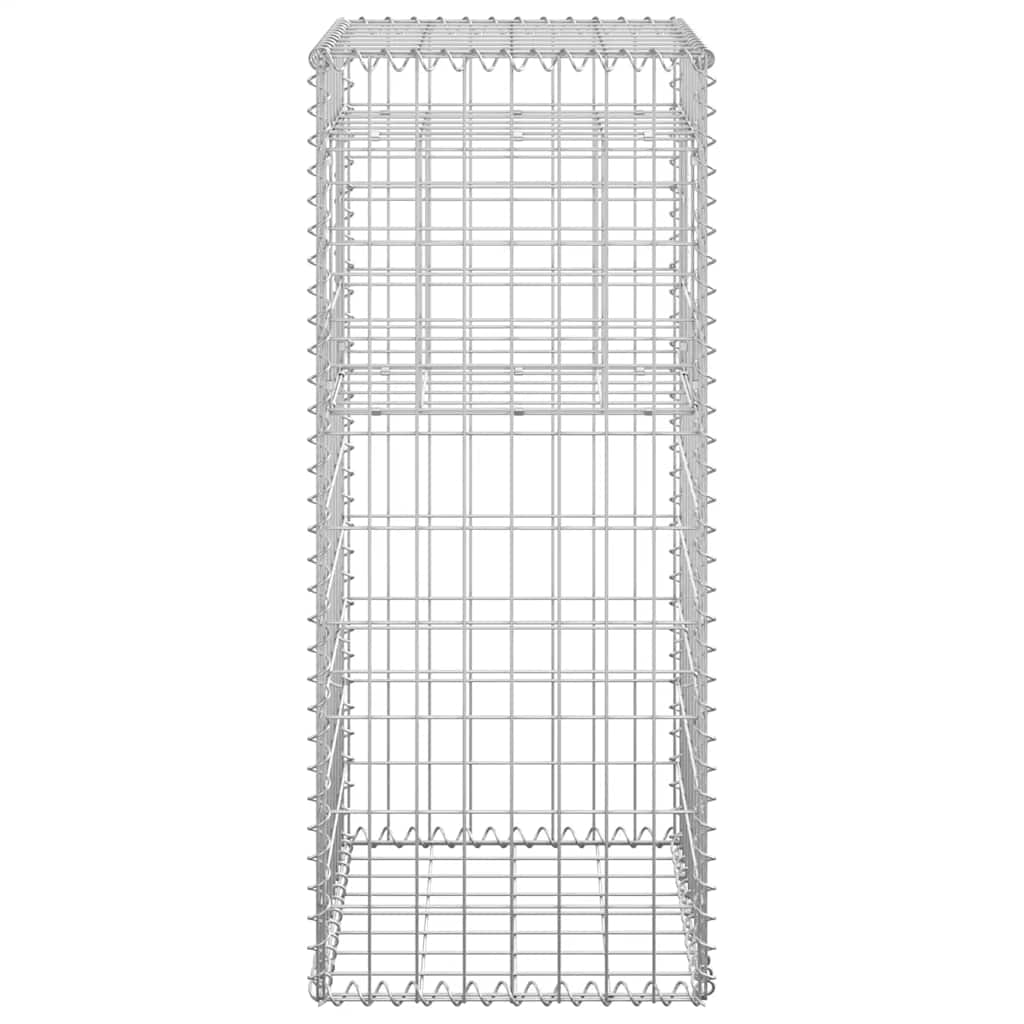 vidaXL Συρματοκιβώτιο Στύλος 40 x 40 x 100 εκ. Σιδερένιο