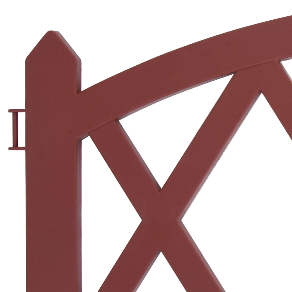 vidaXL Μπορντούρες Γκαζόν 17 τεμ. Κόκκινες 10 μ. από Πολυπροπυλένιο