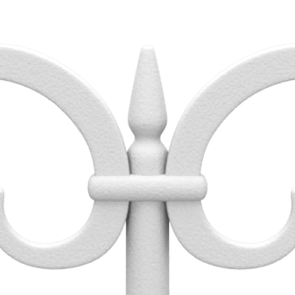 vidaXL Μπορντούρες Γκαζόν 17 τεμ. Λευκό 10 μ. από Πολυπροπυλένιο