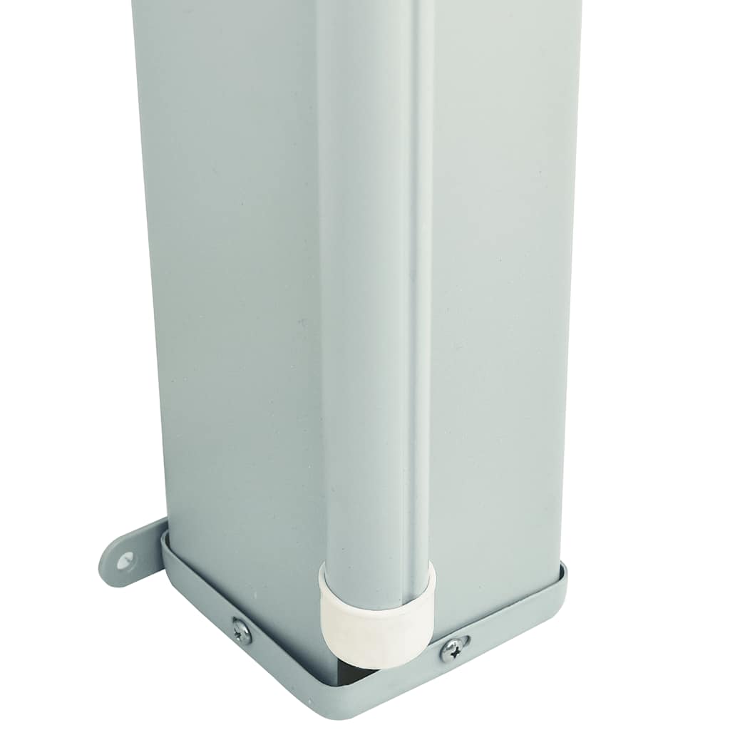 vidaXL Σκίαστρο Βεράντας Πλαϊνό Συρόμενο Γκρι 180 x 600 εκ.