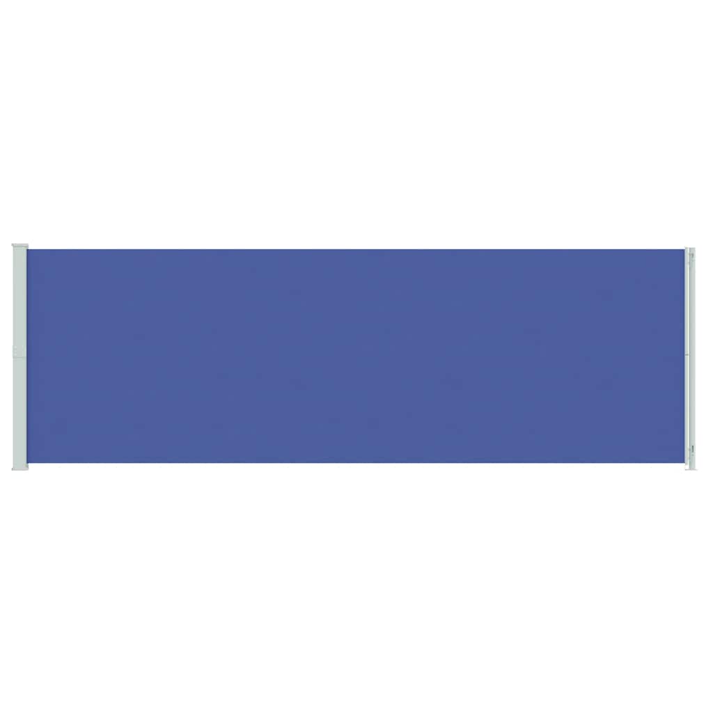 vidaXL Σκίαστρο Πλαϊνό Συρόμενο Βεράντας Μπλε 200 x 600 εκ.
