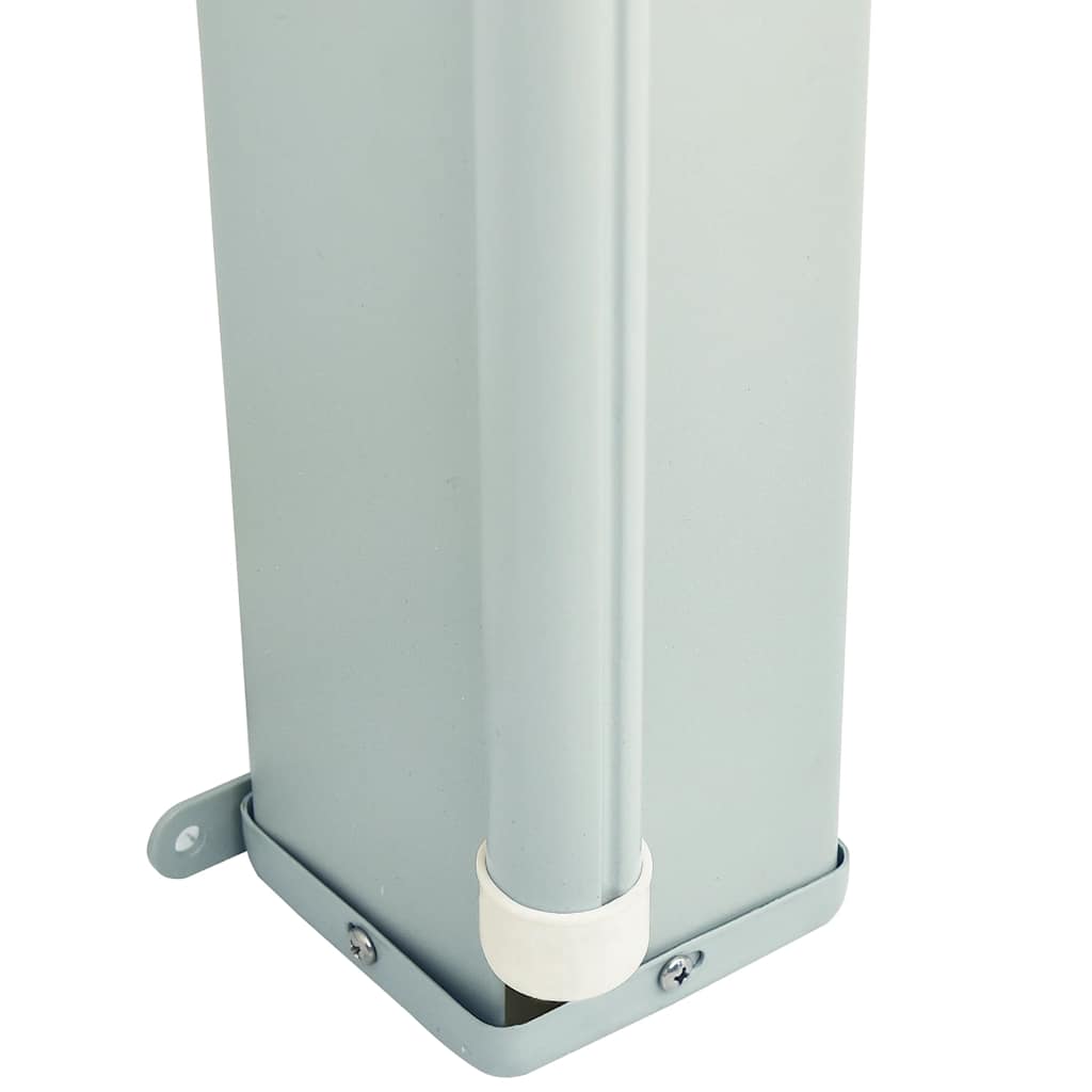 vidaXL Σκίαστρο Πλαϊνό Συρόμενο Βεράντας Γκρι 200 x 600 εκ.