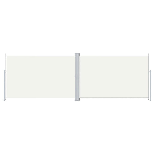 vidaXL Σκίαστρο Πλαϊνό Συρόμενο Κρεμ 200 x 600 εκ.