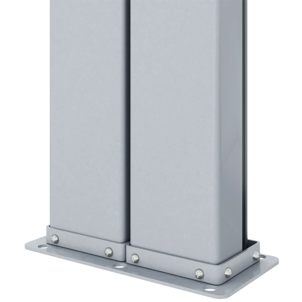 vidaXL Σκίαστρο Πλαϊνό Συρόμενο Ανθρακί 160 x 1000 εκ.