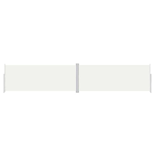 vidaXL Σκίαστρο Πλαϊνό Συρόμενο Κρεμ 200 x 1000 εκ.