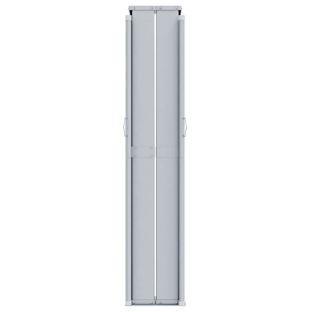 vidaXL Σκίαστρο Πλαϊνό Συρόμενο Κόκκινο 200 x 1000 εκ.