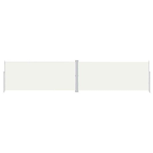 vidaXL Σκίαστρο Πλαϊνό Συρόμενο Κρεμ 220 x 1000 εκ.