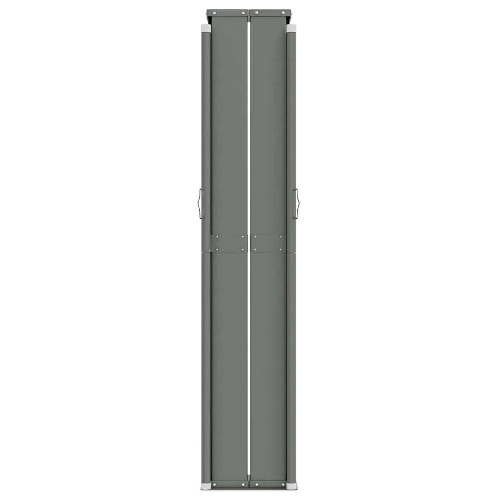 vidaXL Σκίαστρο Πλαϊνό Συρόμενο Κόκκινο 220 x 1000 εκ.