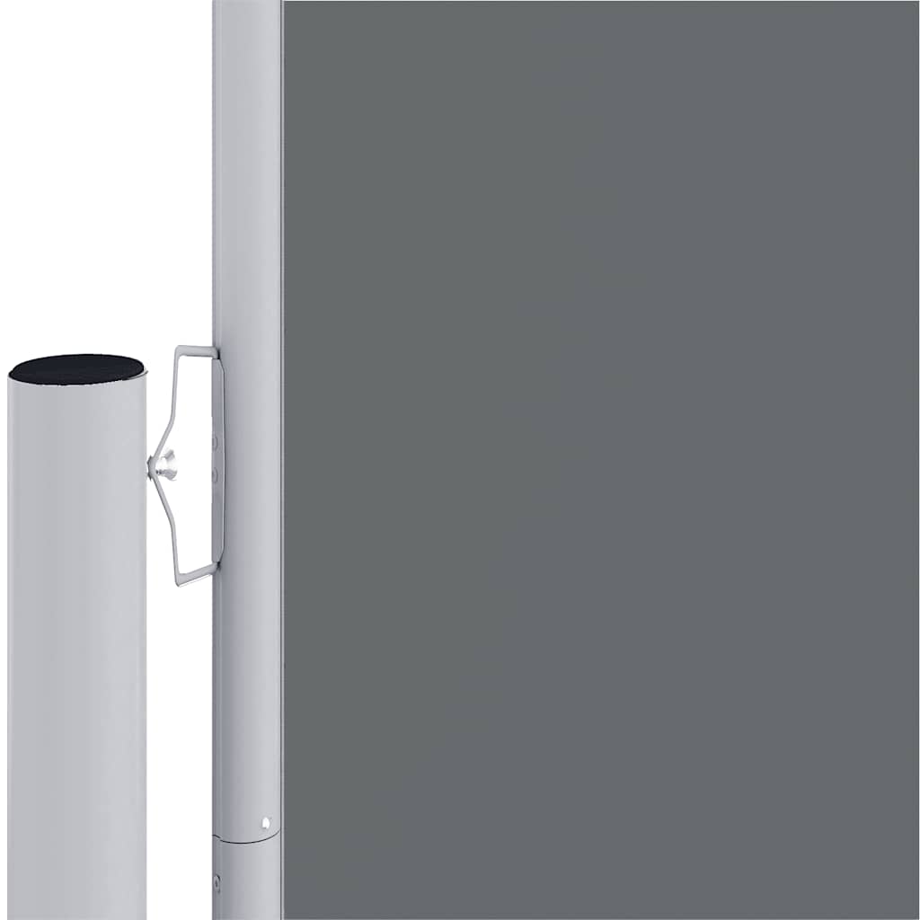 vidaXL Σκίαστρο Πλαϊνό Συρόμενο Ανθρακί 160 x 1200 εκ.