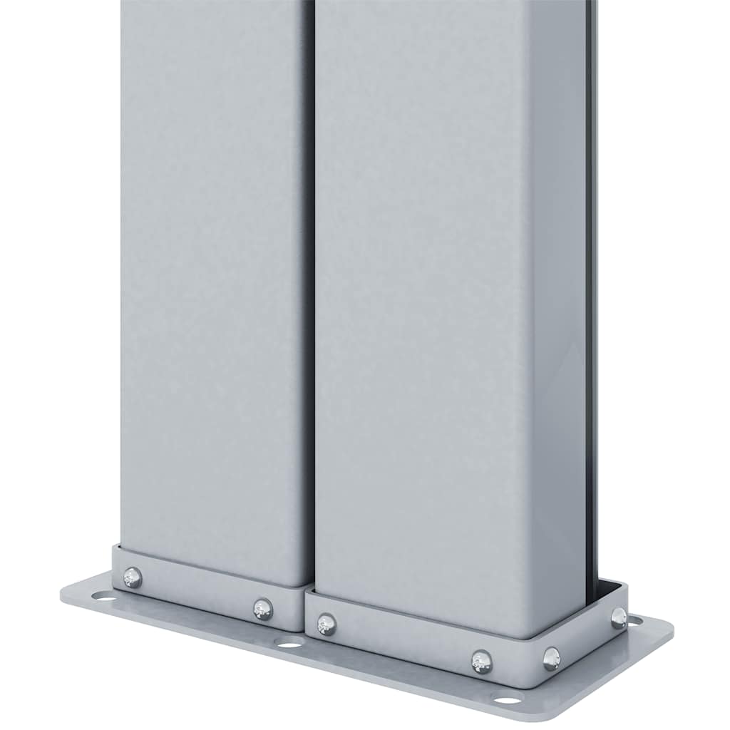 vidaXL Σκίαστρο Πλαϊνό Συρόμενο Ανθρακί 160 x 1200 εκ.