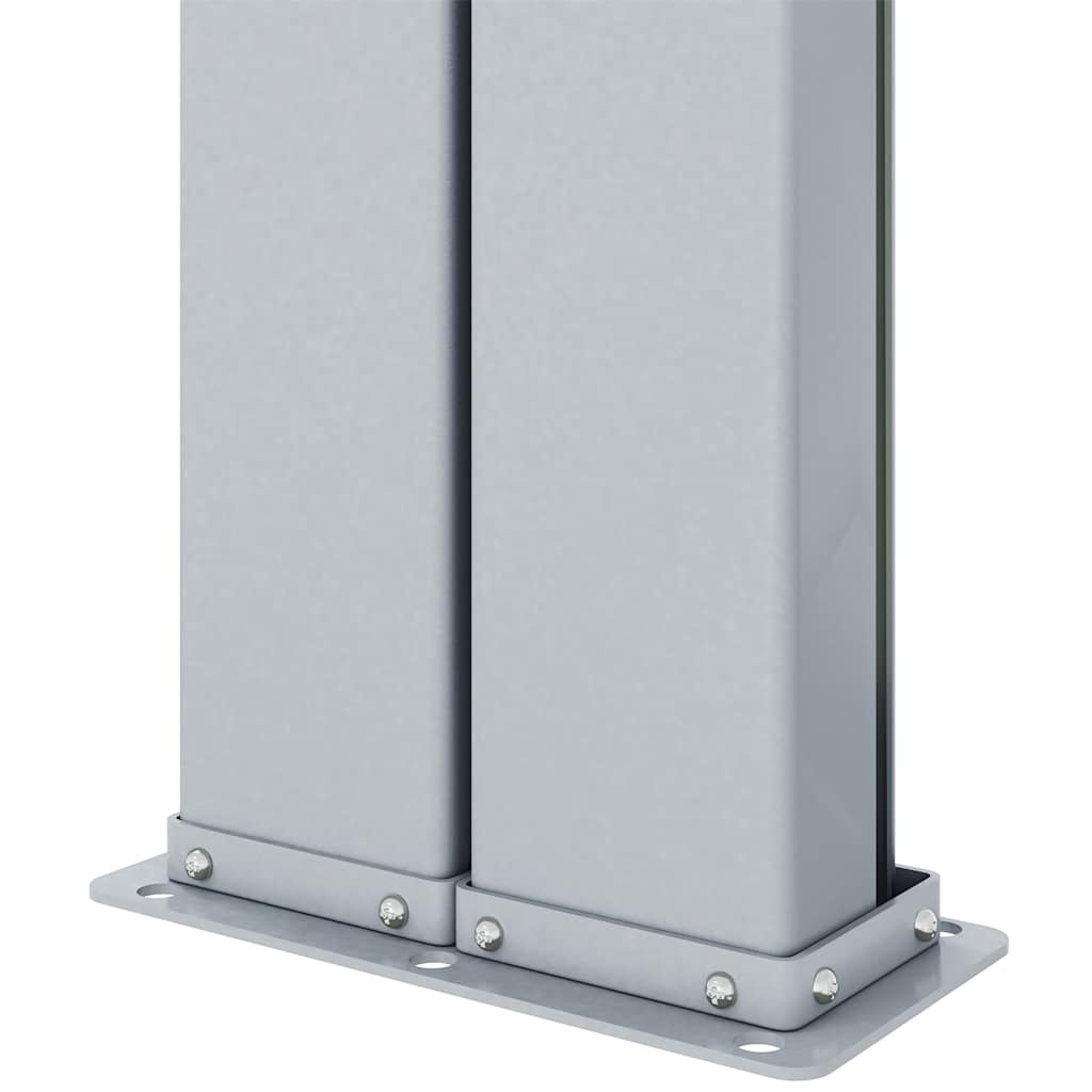 vidaXL Σκίαστρο Πλαϊνό Συρόμενο Κρεμ 180 x 1200 εκ.