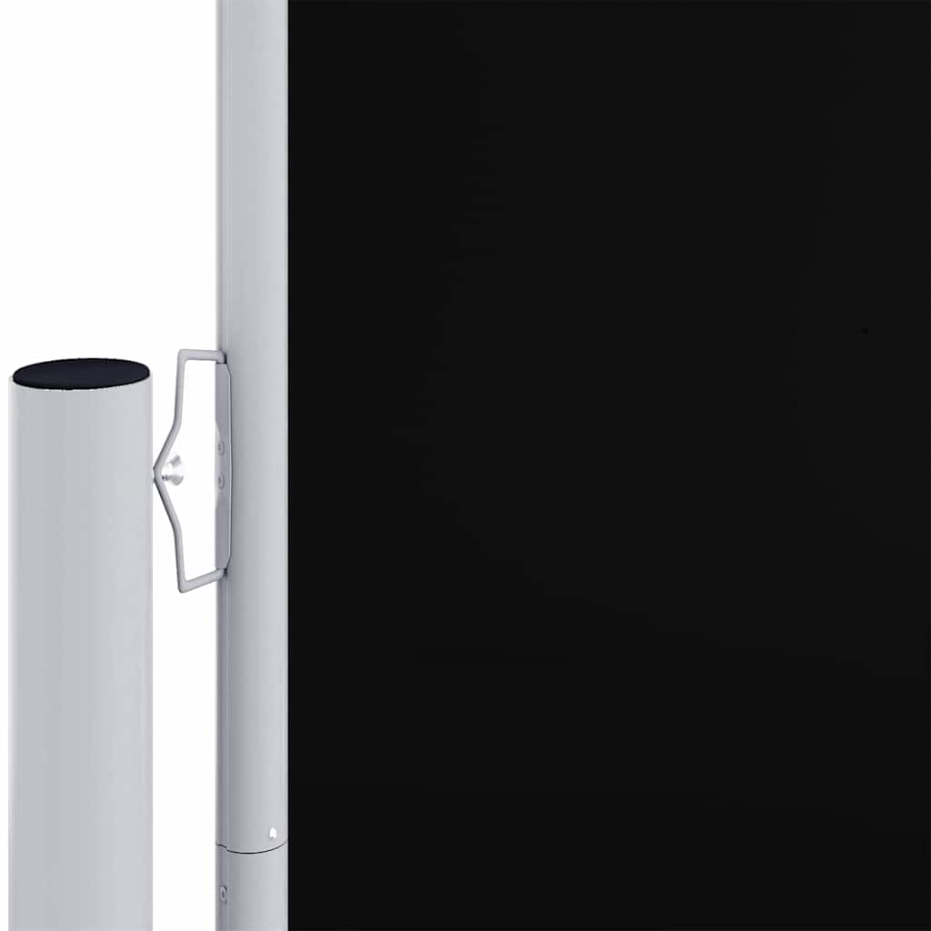 vidaXL Σκίαστρο Πλαϊνό Συρόμενο Βεράντας Μαύρο 220 x 1200 εκ.