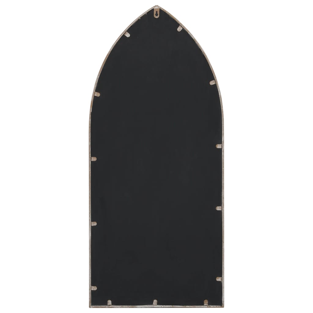 vidaXL Καθρέφτης για Εσ. Χώρους Λευκό της Άμμου 100x45 εκ. από Σίδερο