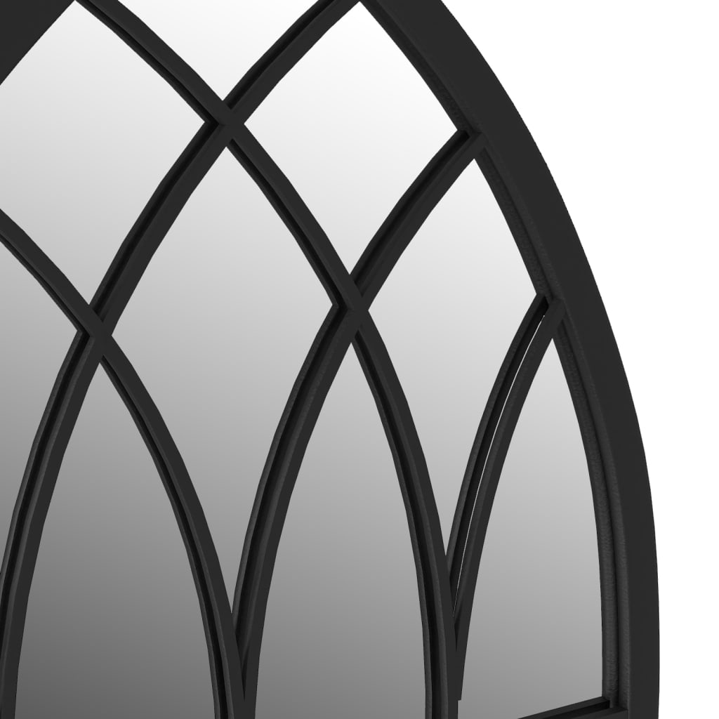 vidaXL Καθρέφτης για Εσωτερικούς Χώρους Μαύρος 70 x 30 εκ. από Σίδερο