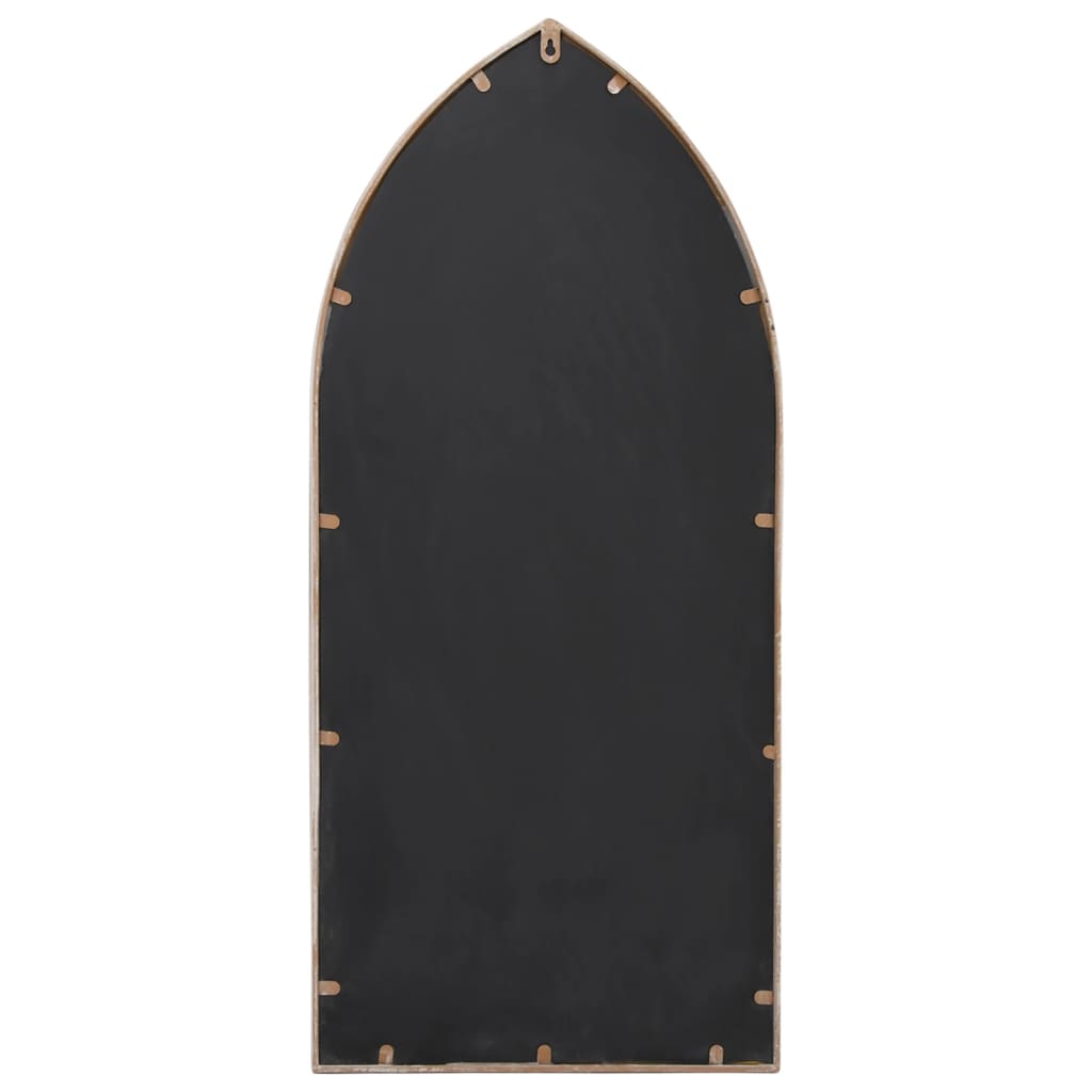 vidaXL Καθρέφτης για Εσ. Χώρους Λευκό της Άμμου 100x45 εκ. από Σίδερο