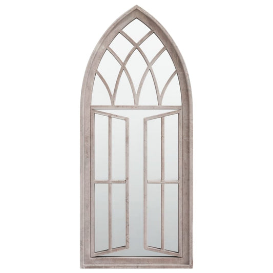 vidaXL Καθρέφτης για Εσ. Χώρους Λευκό της Άμμου 70 x 30 εκ. από Σίδερο