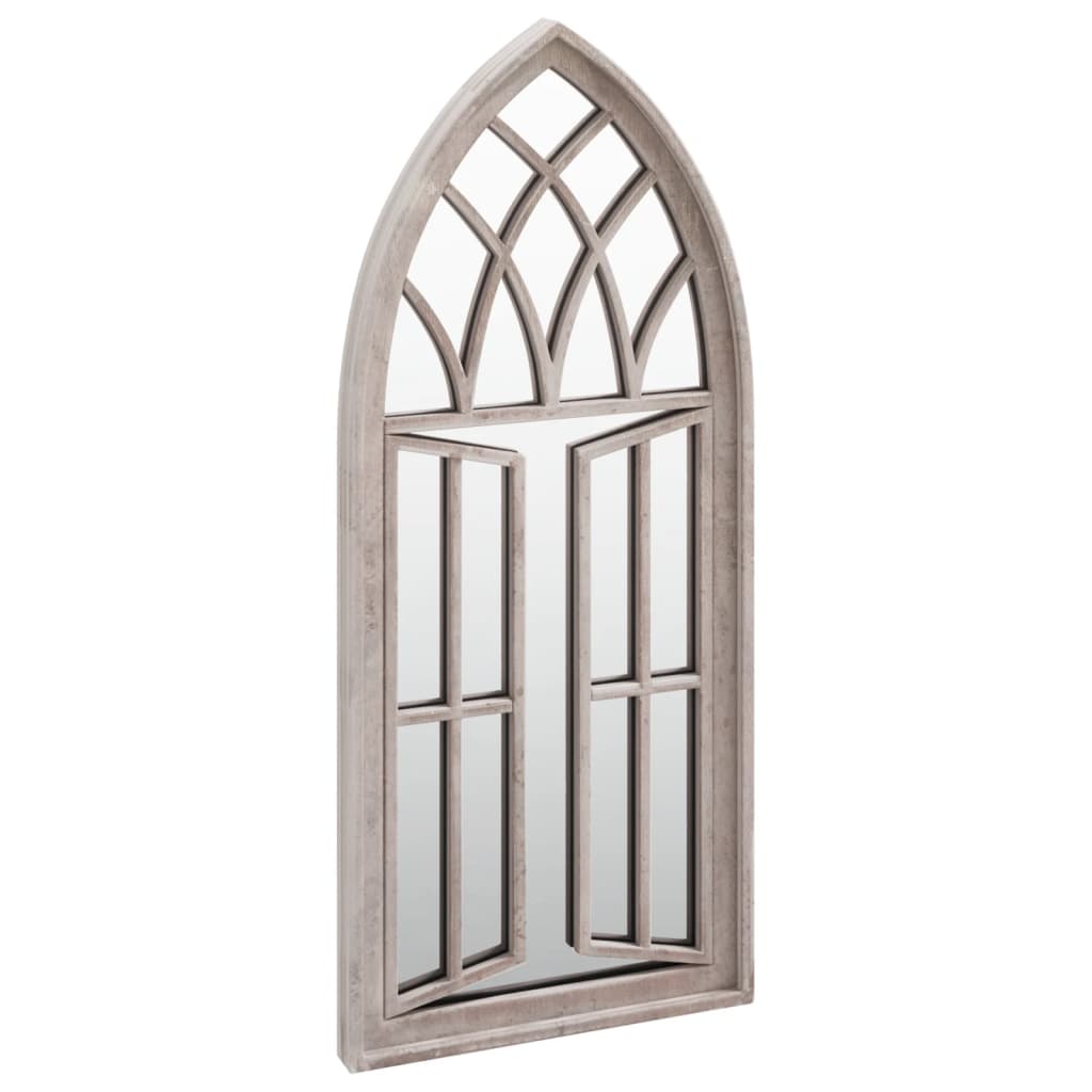 vidaXL Καθρέφτης για Εσ. Χώρους Λευκό της Άμμου 70 x 30 εκ. από Σίδερο