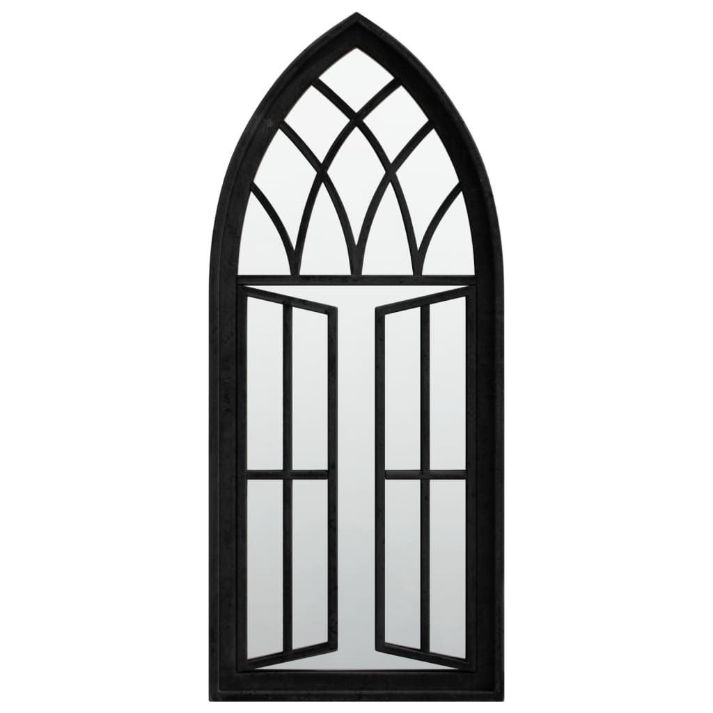 vidaXL Καθρέφτης για Εσωτερικούς Χώρους Μαύρος 70 x 30 εκ. από Σίδερο