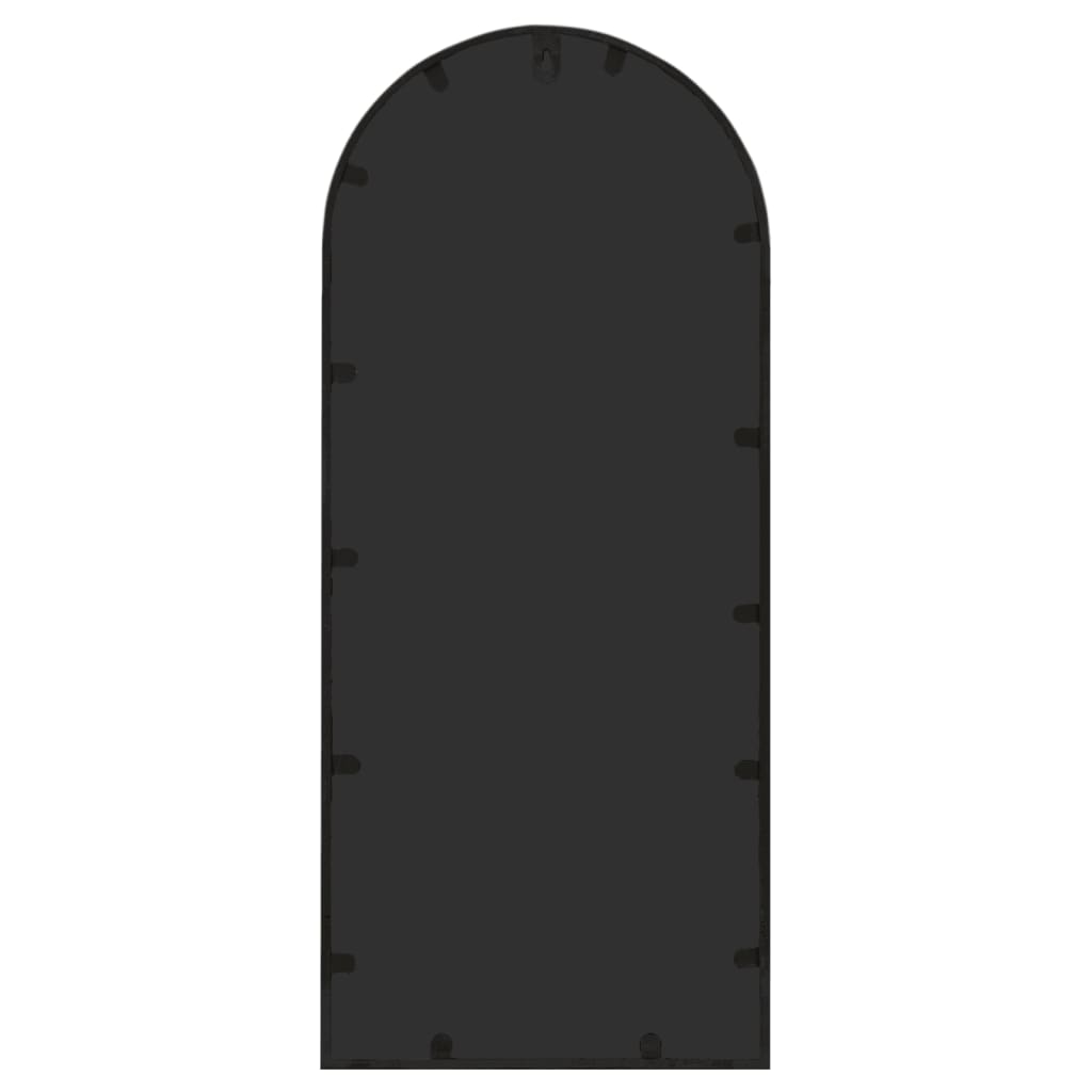 vidaXL Καθρέφτης για Εσωτερικούς Χώρους Μαύρος 100 x 45 εκ. από Σίδερο