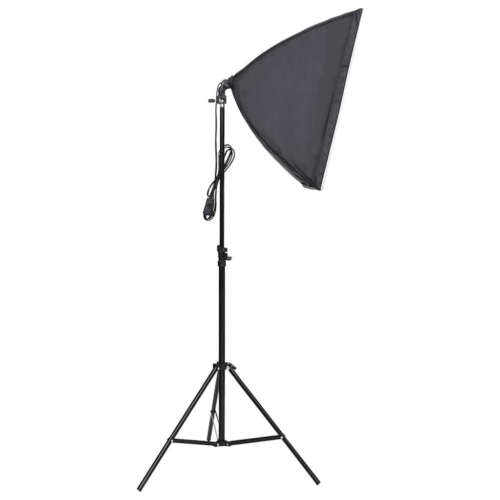vidaXL Κιτ Φωτογραφικού Στούντιο με Softbox, Φόντο & Ανακλαστήρα