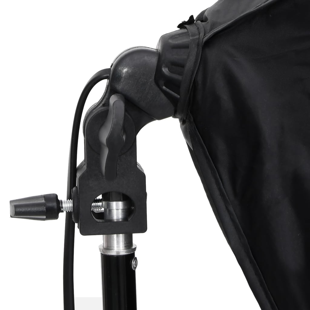 vidaXL Κιτ Φωτογραφικού Στούντιο με Σετ Φώτα & Φόντο