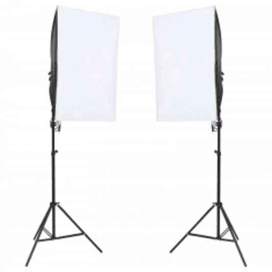 vidaXL Κιτ Φωτογραφικού Στούντιο με Σετ Φώτα & Ανακλαστήρα