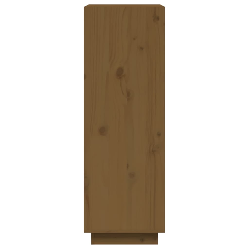 vidaXL Βιβλιοθήκη/Διαχωριστικό Χώρου Μελί 60x35x103 εκ. Μασίφ Πεύκο