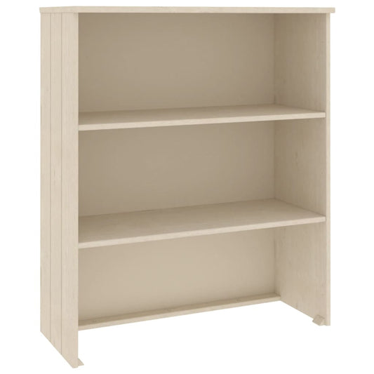 vidaXL Πάνω Μέρος για Ντουλάπι HAMAR Μελί 85 x 35 x 100εκ. Ξύλο Πεύκου