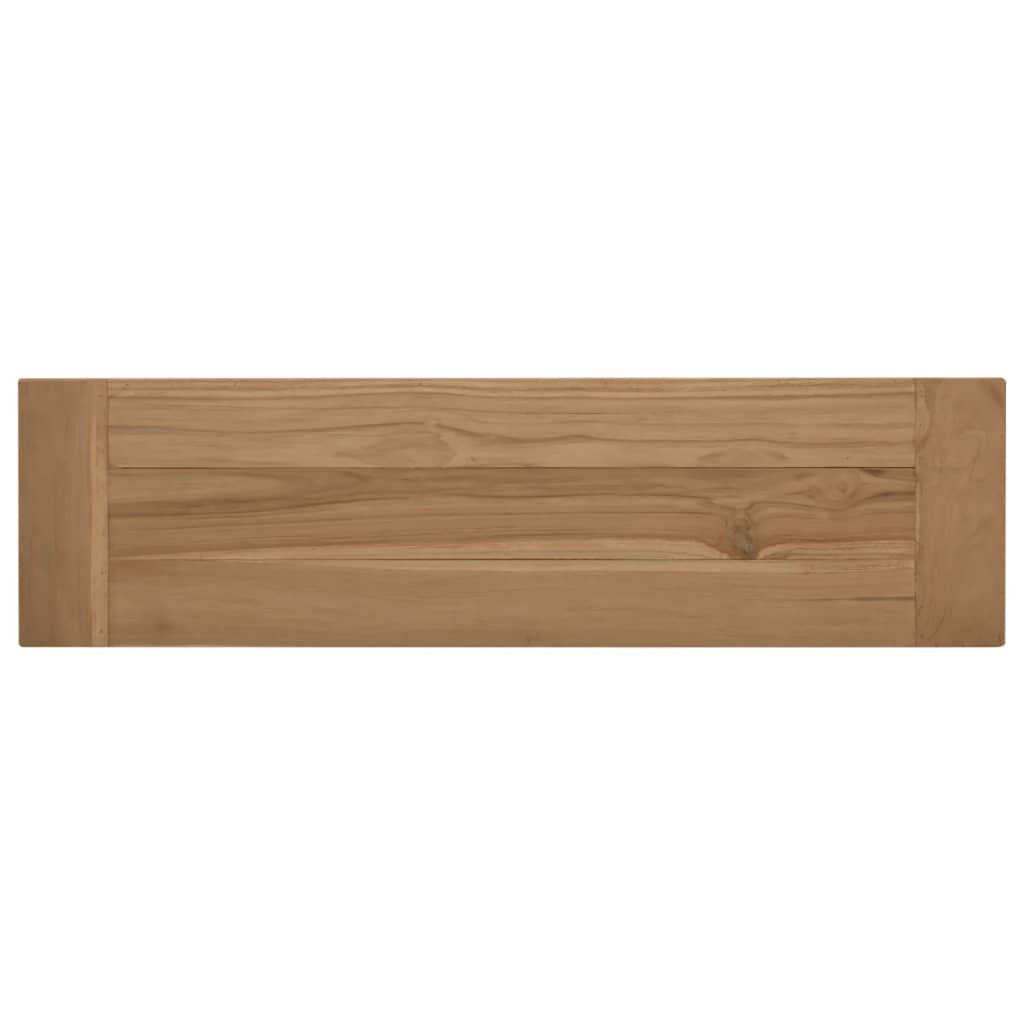 vidaXL Παγκάκι 110 εκ. από Μασίφ Ξύλο Teak