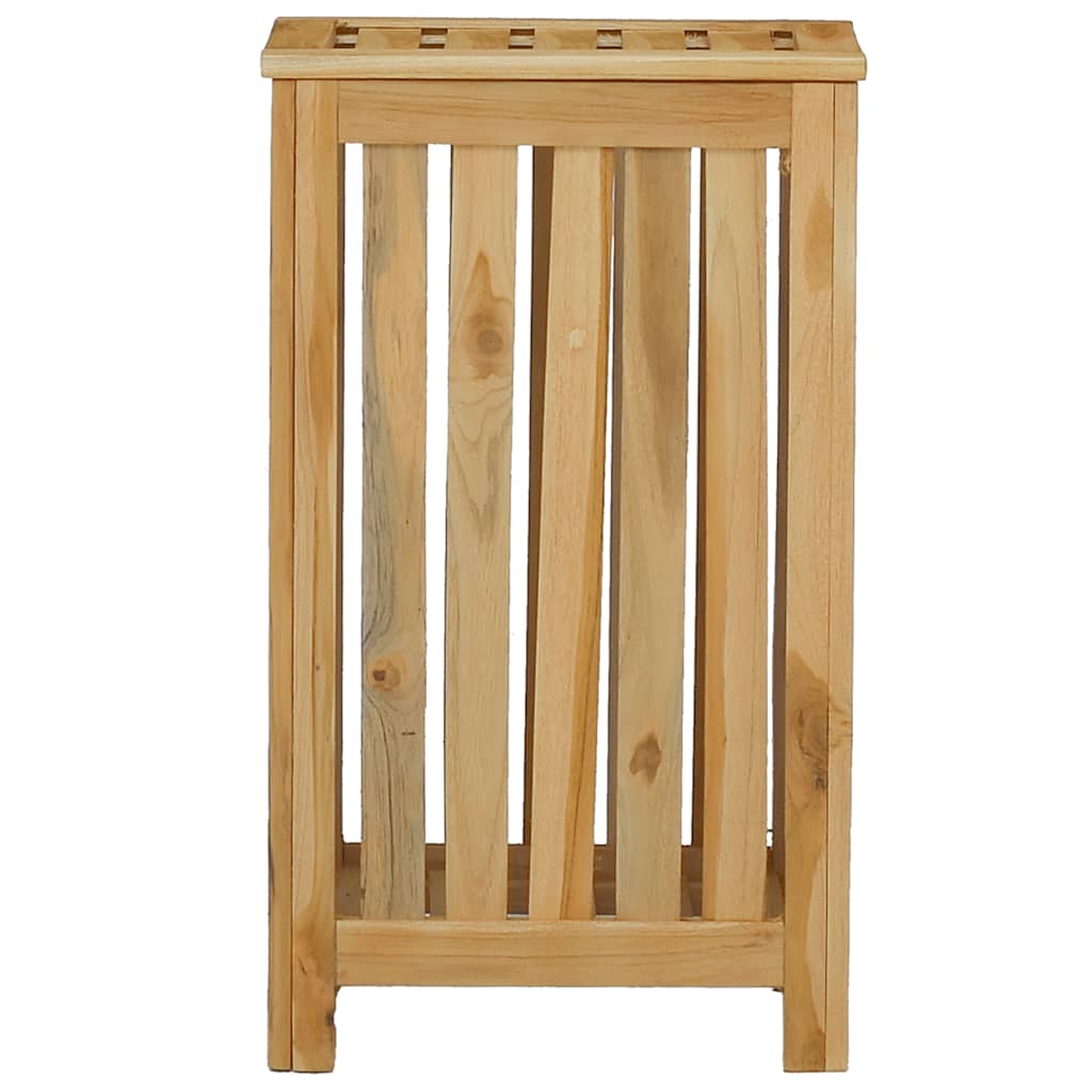 vidaXL Καλάθι Άπλυτων 35 x 25 x 60 εκ. από Μασίφ Ξύλο Teak