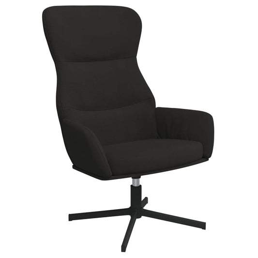 vidaXL Πολυθρόνα Relax Μαύρη Βελούδινη
