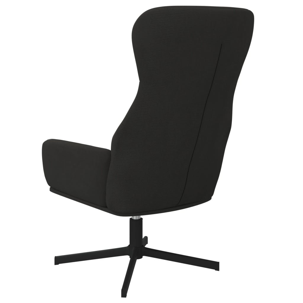vidaXL Πολυθρόνα Relax Μαύρη Βελούδινη