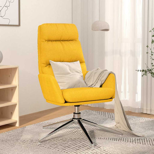 vidaXL Πολυθρόνα Relax Κίτρινο Μουσταρδί Υφασμάτινη