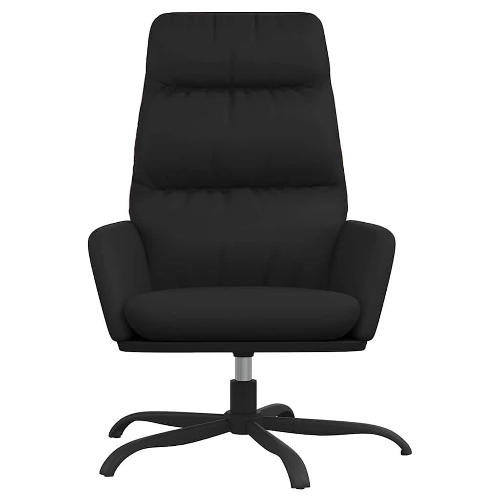 vidaXL Πολυθρόνα Relax Μαύρη από Συνθετικό Δέρμα