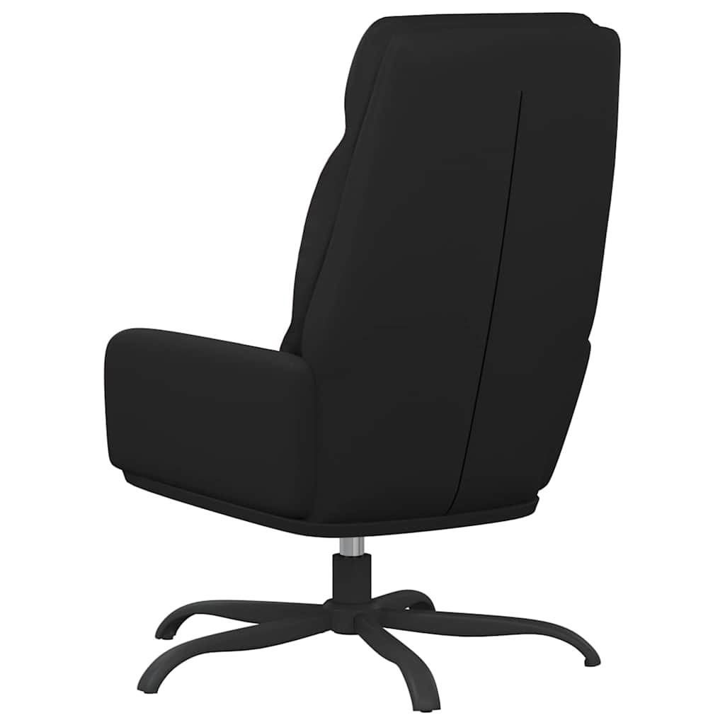 vidaXL Πολυθρόνα Relax Μαύρη από Συνθετικό Δέρμα