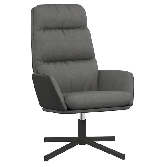 vidaXL Πολυθρόνα Relax Ανοιχτό Γκρι Υφασμάτινη