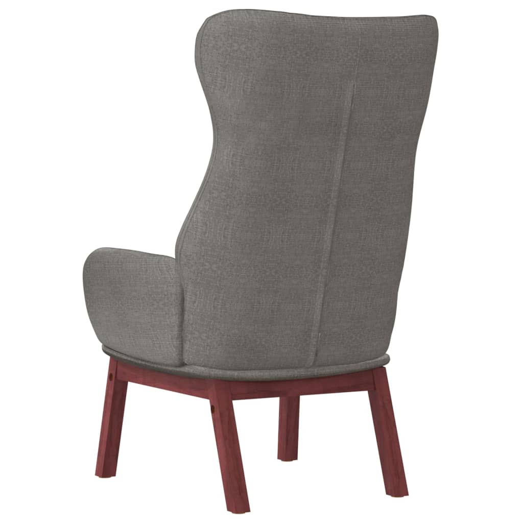 vidaXL Πολυθρόνα Relax Ανοιχτό Γκρι Υφασμάτινη