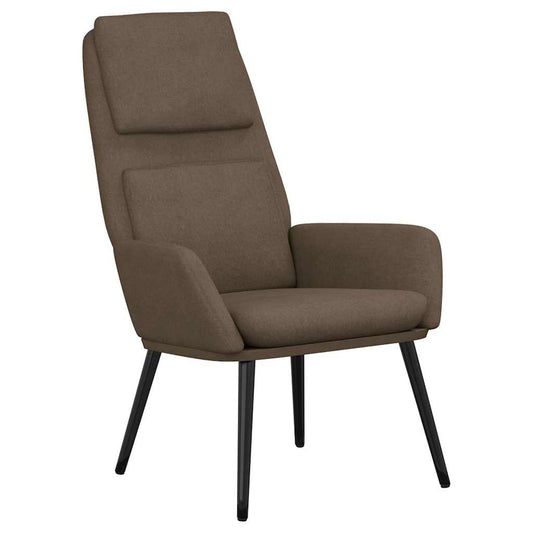 vidaXL Πολυθρόνα Relax Taupe Υφασμάτινη