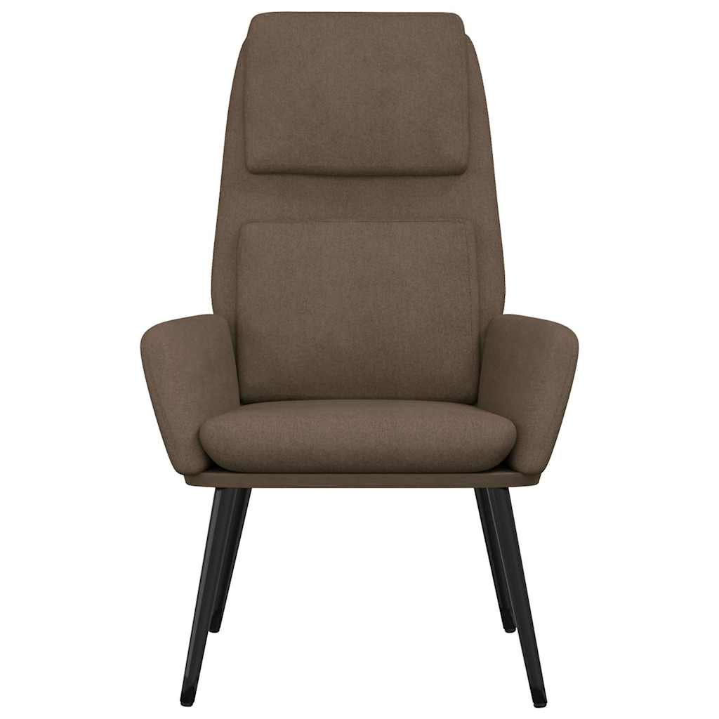 vidaXL Πολυθρόνα Relax Taupe Υφασμάτινη